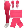 Women's Fleece Lined Leggings Footless Fuschia